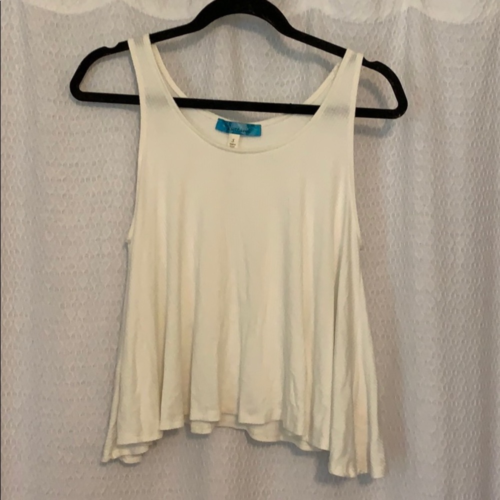Flowy cream colored tank